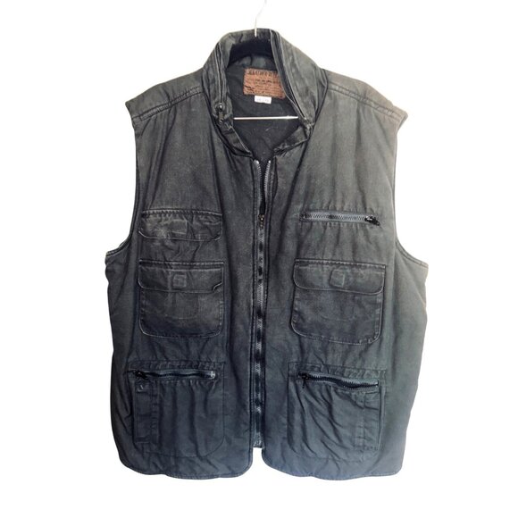 Weather-Rite Inc. Rangers Vest Mens Black Utility XXL Big Tall Hunting Outdoor - Picture 1 of 10